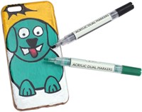 Acrylmarker Nassau duopunt set à 6 kleuren-3