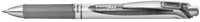 Gelschrijver Pentel BL77 Energel medium grijs
