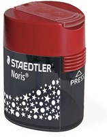 Puntenslijper Staedtler Noris 2gaats grijs/rood
