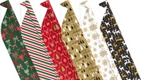 Inpakpapier Kerst 200x70cm set à 3 rol+stickervel-2