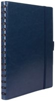 Notitieboek Multo Hannibal A5 blauw kunstleder-2