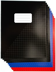 Schrift Kangaro A5 ruit 10mm 80 pagina's 60 gram assorti pak à 10 stuks