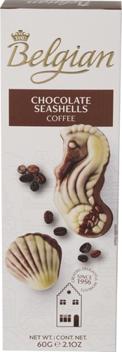 Chocolade The Belgian zeevruchten koffie 60 gram