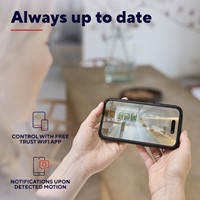 Beveiligingscamera Trust IPCAM-2900 binnenshuis Wi-Fi wit-2