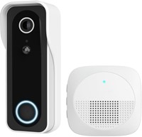 Deurbelcamera Trust DOORCAM-3000 Wi-Fi wit