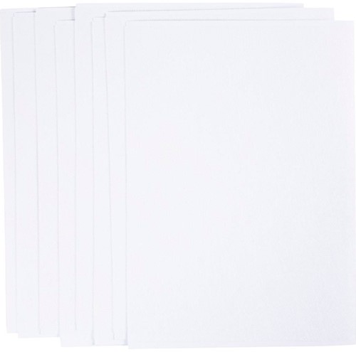Borduurpapier Creativ Company A5 blister à 8 vellen wit-2