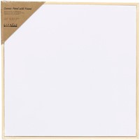 Canvaspaneel Creativ Company met lijst 300x300mm wit