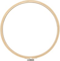Borduurframe Creativ Company rond 25cm hout-2