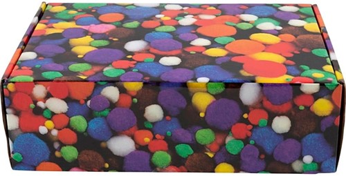 Pompons Creativ Company doos à 720 stuks assorti