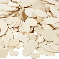 Mozaiekvormen Creativ Company rond en ovaal hout-2