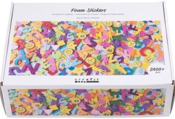 Foamstickers Creativ Company diverse vormen zelfklevend doos à 2640 stuks assorti