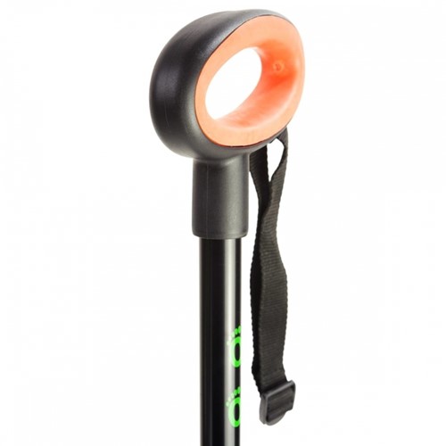 Wandelstok Flexyfoot ovalen handvat zwart-3