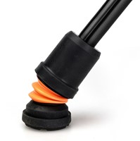 Wandelstok Flexyfoot ovalen handvat zwart-2