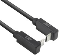 Kabel ACT USB-C hoek boven/beneden 10Gbps 2m