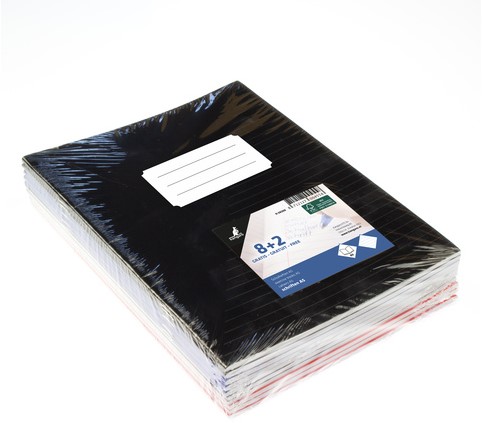 Schrift Kangaro A5 lijn 160 pagina's 60gr assorti pak à 10 stuks-2