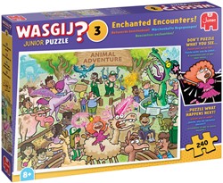Puzzel Wasgij Junior 3 Betoverde beestenboel 240st