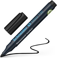 Permanent marker Schneider Maxx 130 rond 1-3mm assorti 4 stuks-3