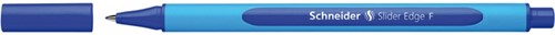 Balpen Schneider Slider Edge fijn blauw