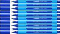 Balpen Schneider Slider Edge fijn blauw-3