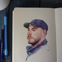 Balpen Schneider Slider Edge fijn blauw-6