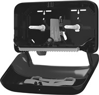 Toiletpapierdispenser Tork T7 Elevation Optiserve Coreless medium duo zwart 558068-2