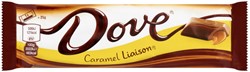 Chocolade Dove liaison caramel reep doos 24 stuks