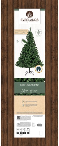Kerstboom Everlands Greenwood 180cm-2