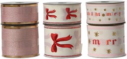 Lint Decoris polyester 3 dessins in 2 formaten assorti