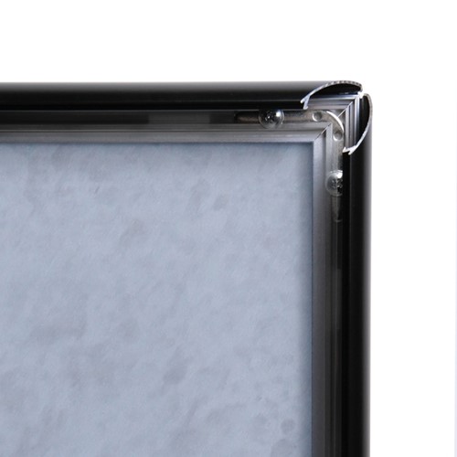 Menustandaard Office Design rechte hoeken A3 25mm zwart-2