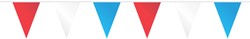 Vlaggenlijn PE rood wit blauw 10 meter