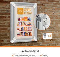 Kliklijst Nobo Premium Plus afsluitbaar A4-3