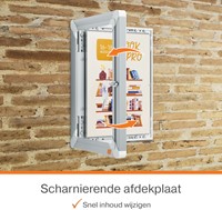 Kliklijst Nobo Premium Plus afsluitbaar A4-1