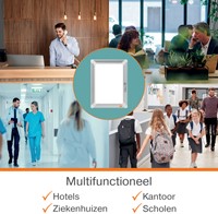 Kliklijst Nobo Premium Plus afsluitbaar A4-3
