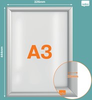 Kliklijst Nobo Essence A3 verstekhoek-2