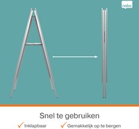 Stoepbord Nobo Essence A1 met verstekhoeken-3