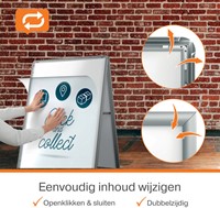 Stoepbord Nobo Essence A1 met verstekhoeken-1