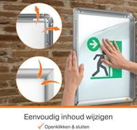 Kliklijst Nobo Impression Pro brandwerend A3-3