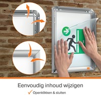 Kliklijst Nobo Impression Pro brandwerend A4-3