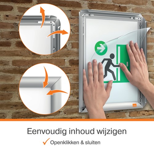 Kliklijst Nobo Impression Pro brandwerend A4-3