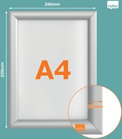 Kliklijst Nobo Essence A4 verstekhoek-2
