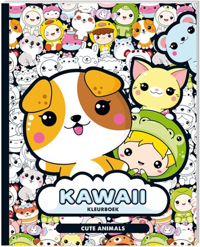 Kleurboek Kawaii Cute Animals