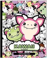 Kleurboek Kawaii Little Monsters