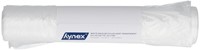 Afvalzak Hynex 45x50cm HDPE recycled T15 20L transparant rol à 50 stuks-1