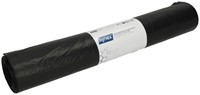 Afvalzak Hynex 70x110cm HDPE recycled T25 120L zwart rol à 25 stuks-2