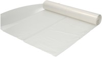 Afvalzak Hynex 70/15x200cm LDPE recycled T80 400L transparant ponsgaten rol à 5 stuks-2