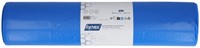 Afvalzak Hynex 70x110cm LDPE recycled T100 120L blauw rol à 20 stuks-1