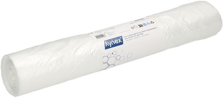 Afvalzak Hynex 63x70cm HDPE recycled T15 50L transparant rol à 50 stuks-2