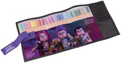 Fineliner STABILO point 88 rollerset charm K-Pop assorti 25 stuks
