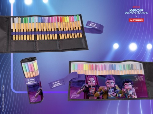 Fineliner STABILO point 88 rollerset charm K-Pop assorti 25 stuks-3