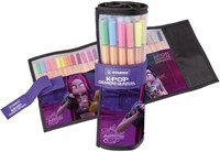 Fineliner STABILO point 88 rollerset charm K-Pop assorti 25 stuks-2